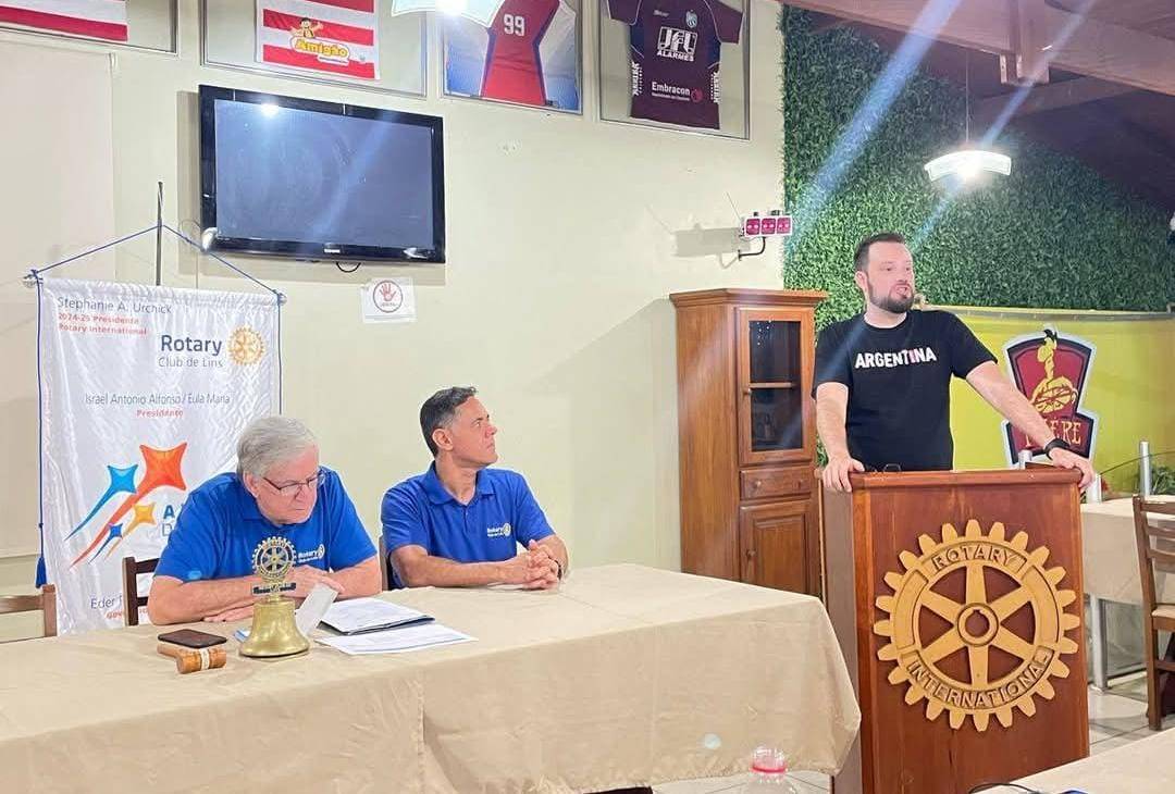 Rotary Club de Lins Realiza Reunião Ordinária e Trata de Assuntos Administrativos do Clube