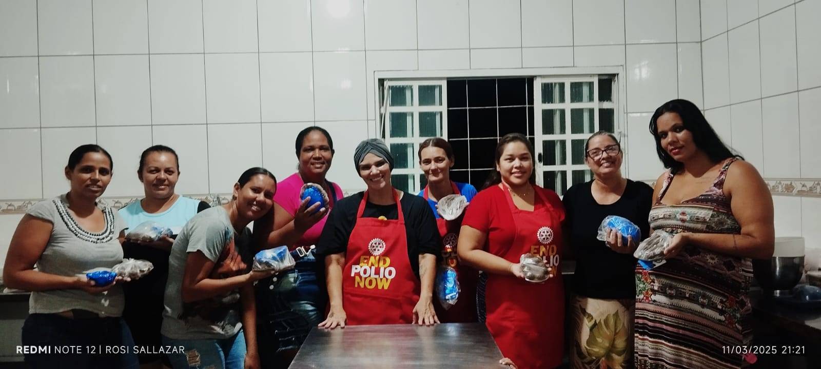 Rotary Club de Lins Norte e Rotaract Club de Lins Realizam Oficina de Ovos de Páscoa