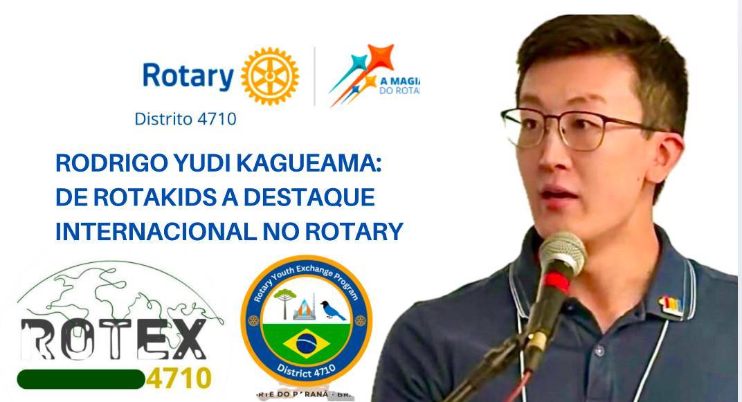 De RotaKids a Embaixador da Juventude Rotária na Argentina: a inspiradora jornada de Rodrigo Yudi Kagueama