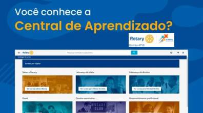 Liderar é uma Escolha: Como a Central de Aprendizado do Rotary Está Moldando os Líderes do Futuro