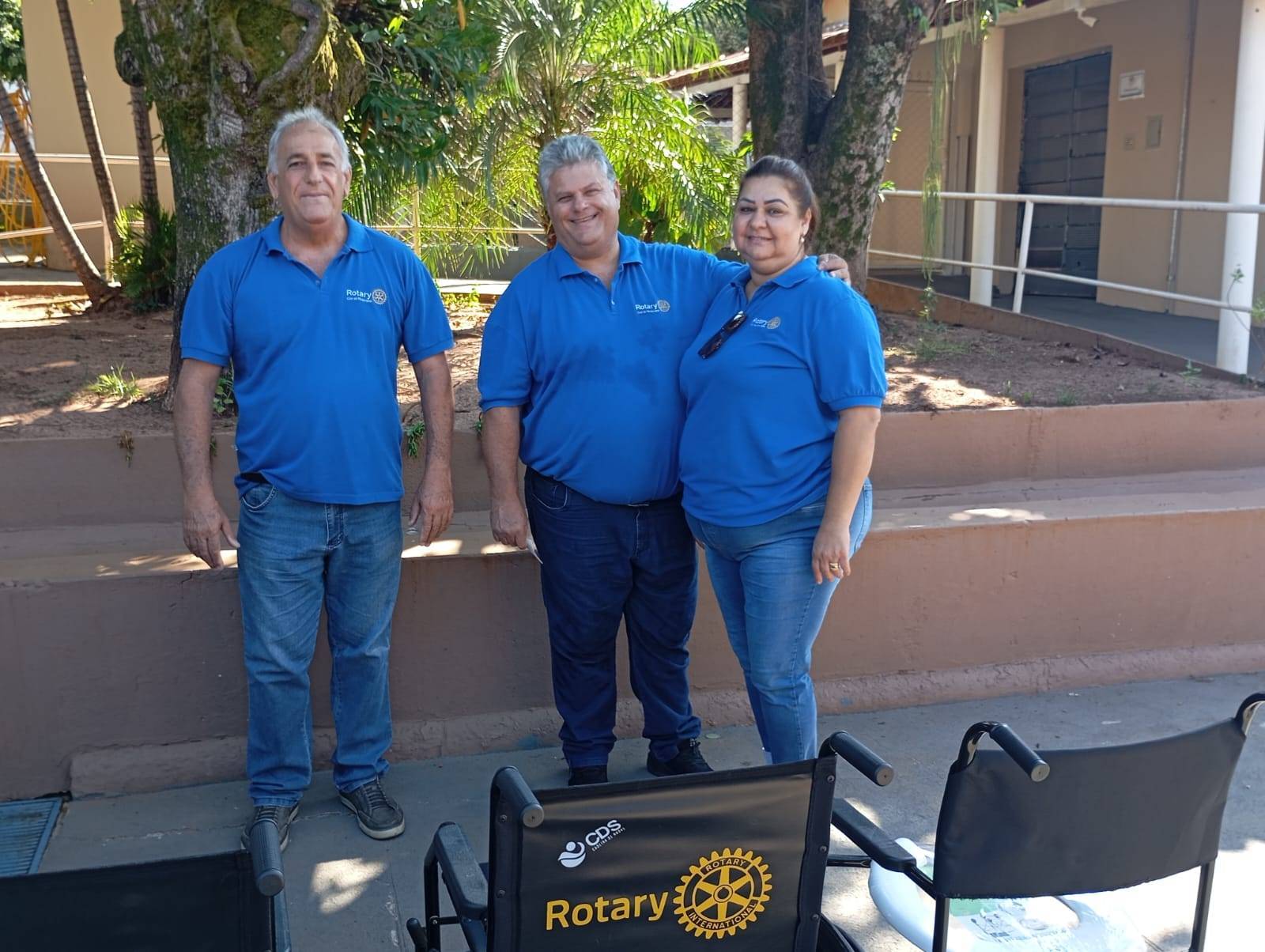 Rotary Club de Pindorama Realizou a Entrega de 14 Cadeiras de Rodas para o Lar dos Velhinhos de Pindorama