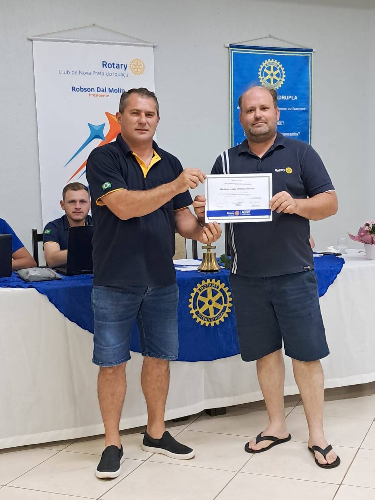 Entrega de certificado Empresa Cidadã Couss Centro Automotivo