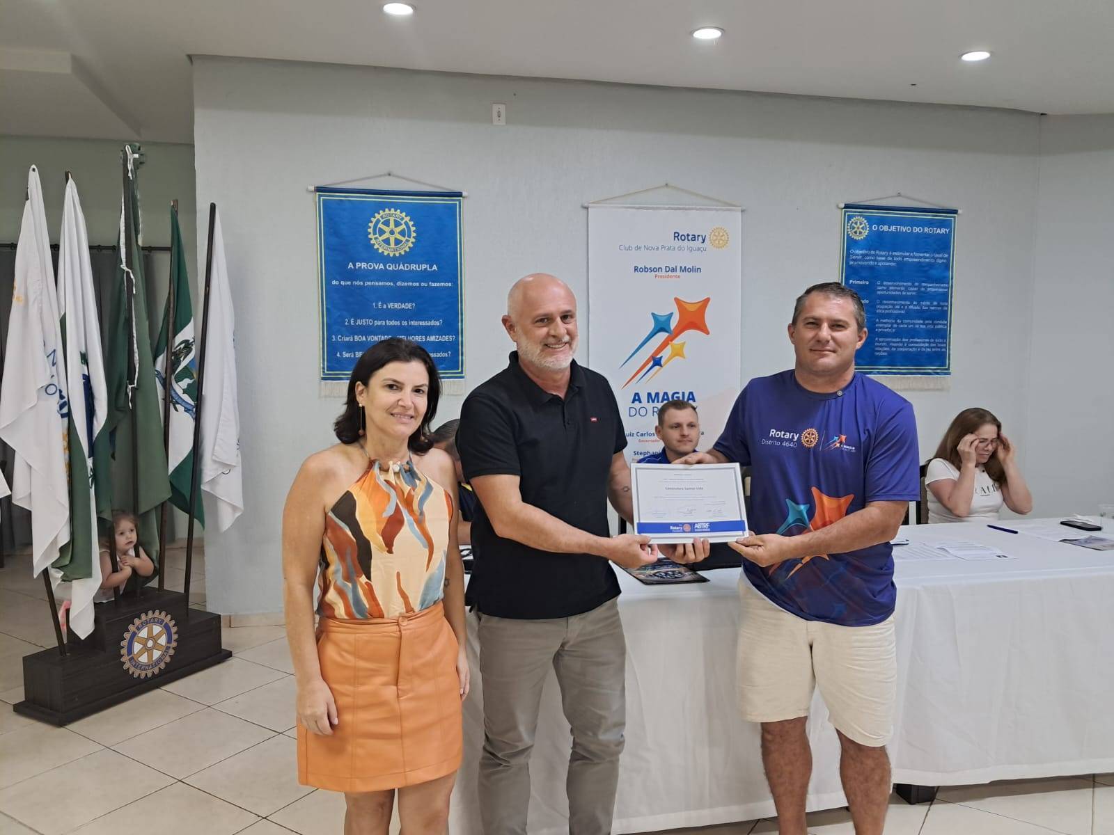 Entrega de certificado Empresa Cidadã Construtora Saymor 