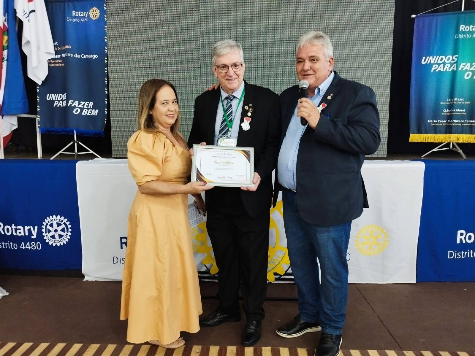 Monte Aprazível foi palco do GATs (Treinamento para Govs Assistentes) e PETs (Treinamento para Pres. Eleitos) do Distrito 4480