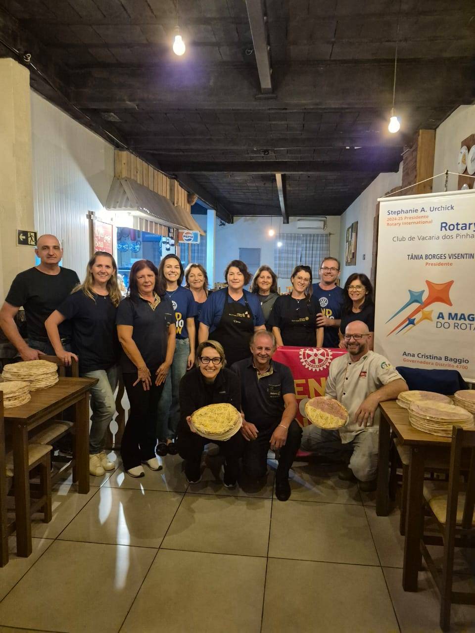 Pizza Solidária em Prol da Polio