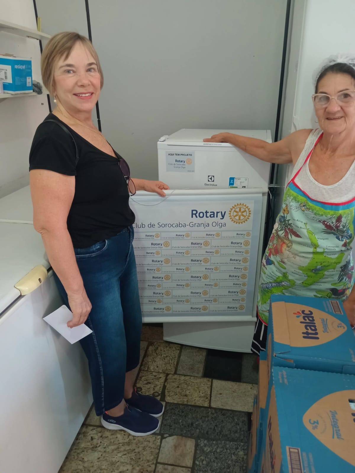 Doação de Freezer para a LAFID