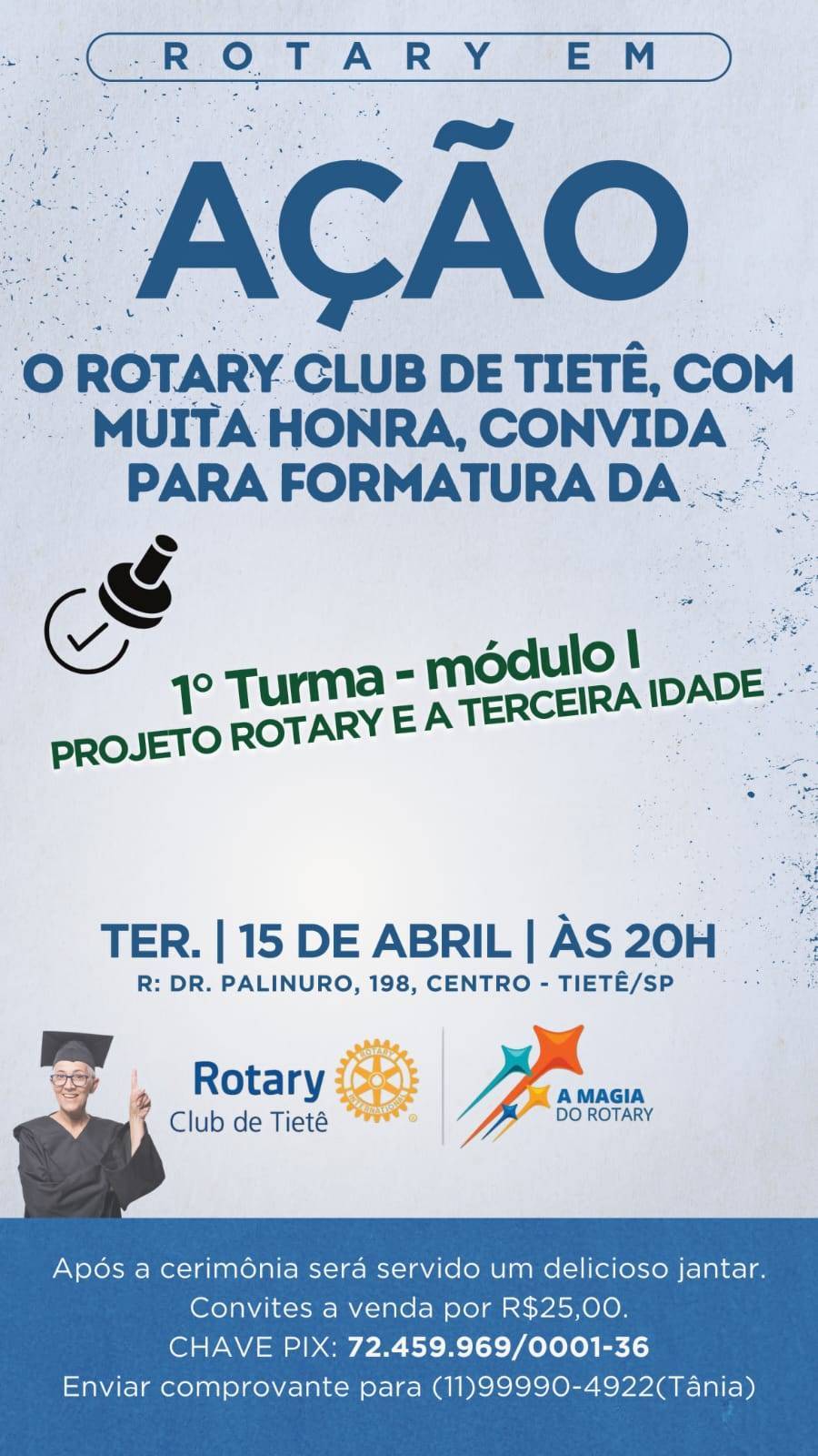 Rotary em Ação - Projeto Melhor Idade 60+