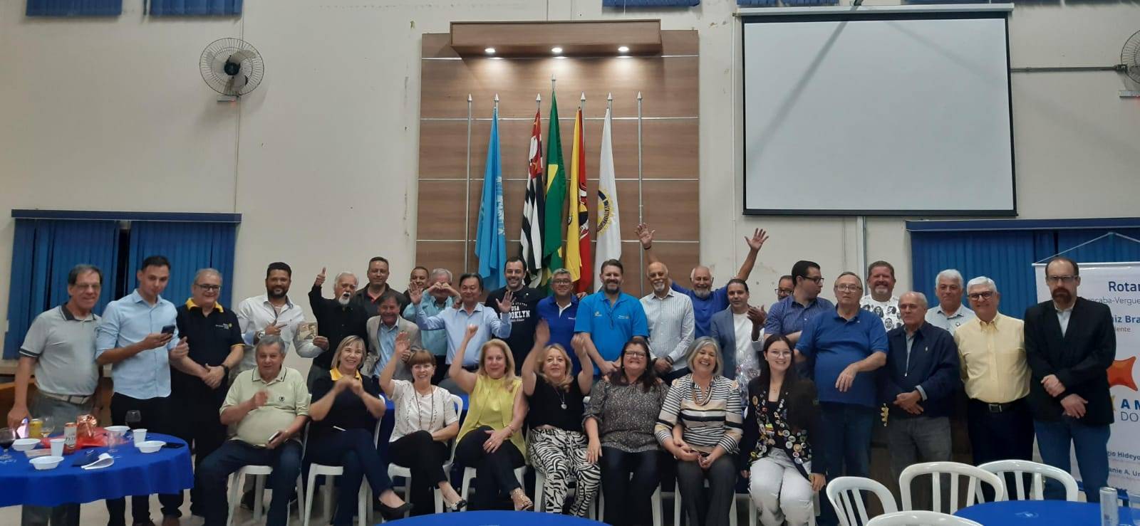 Reunião Interclubes do Rotarary Club de Sorocaba Granja Olga com os Rotary Clubes Vergueiro, Novas Geraçõs e Tatuí Cidade Ternura