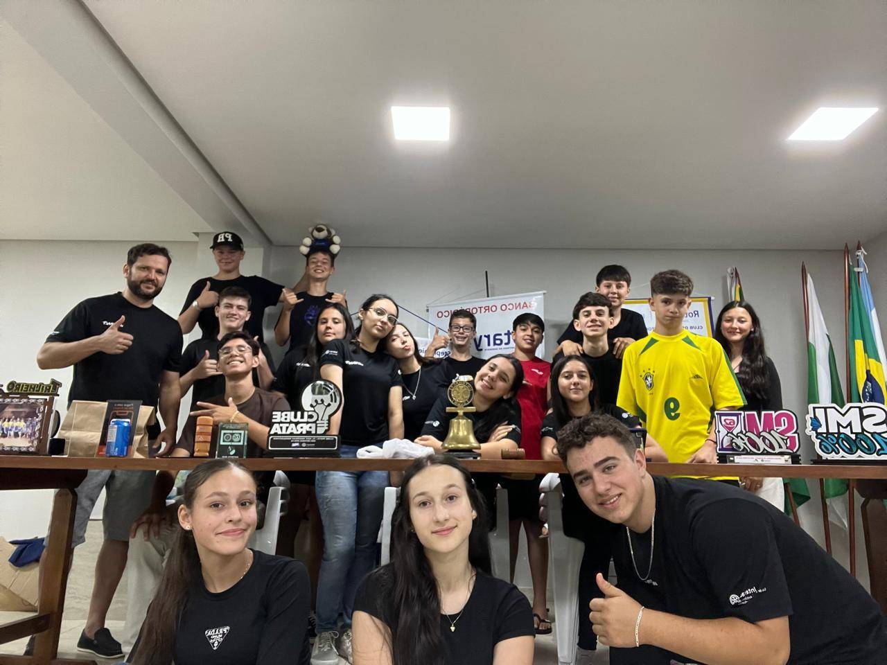 Foto da reunião do mês de dezembro 