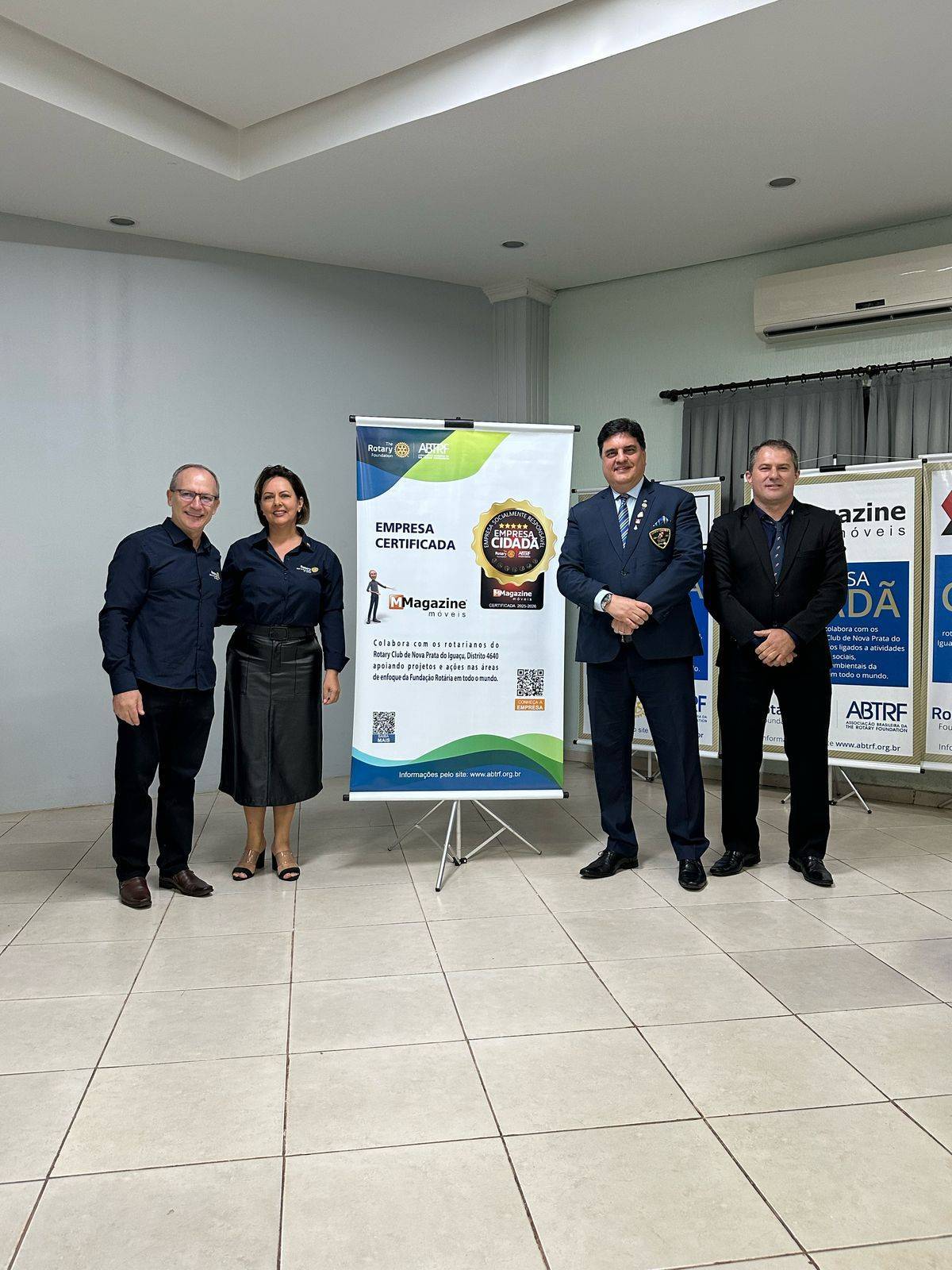 Renovação da empresa cidadã Magazine Móveis 