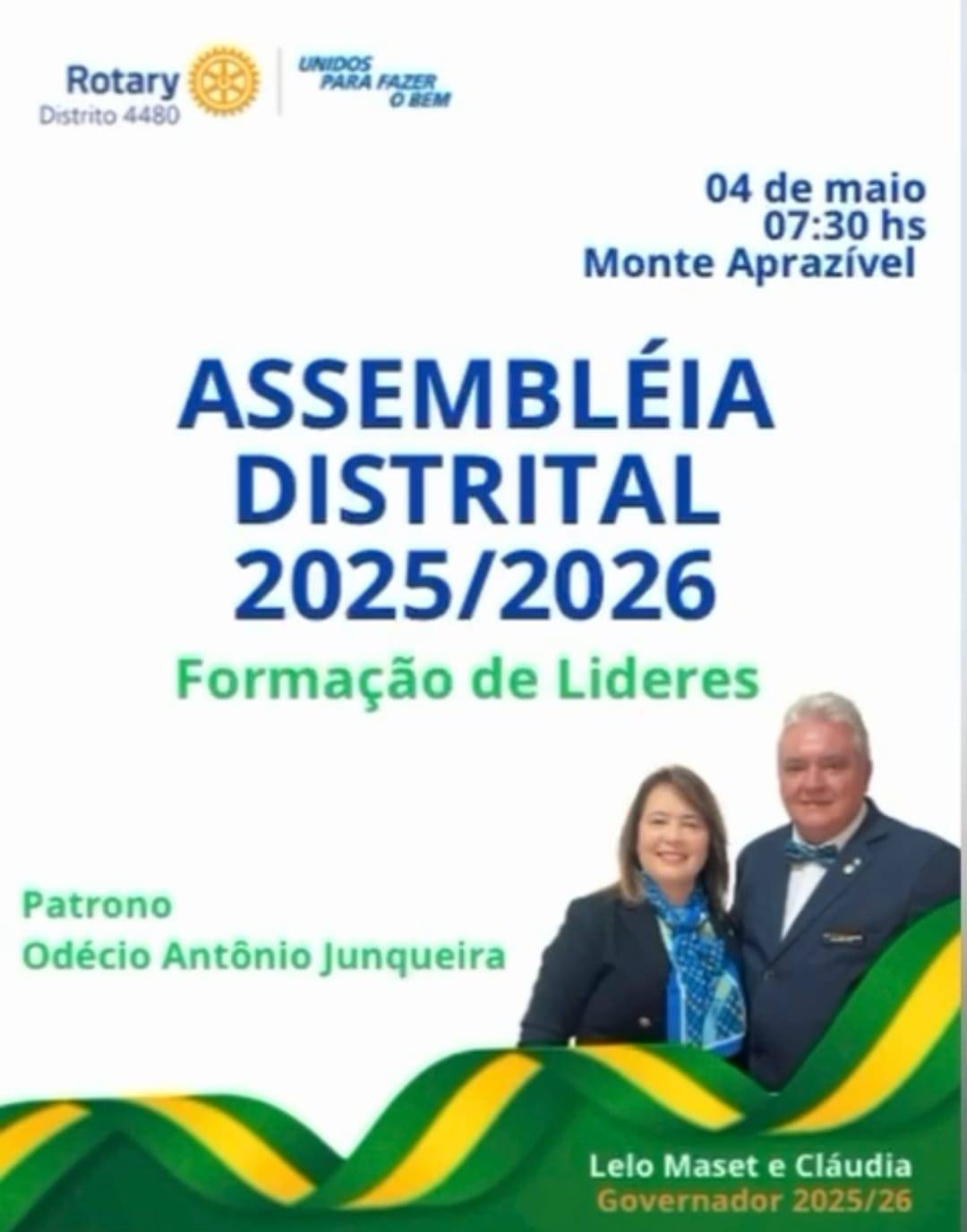 Assembléia Distrital em Monte Aprazível