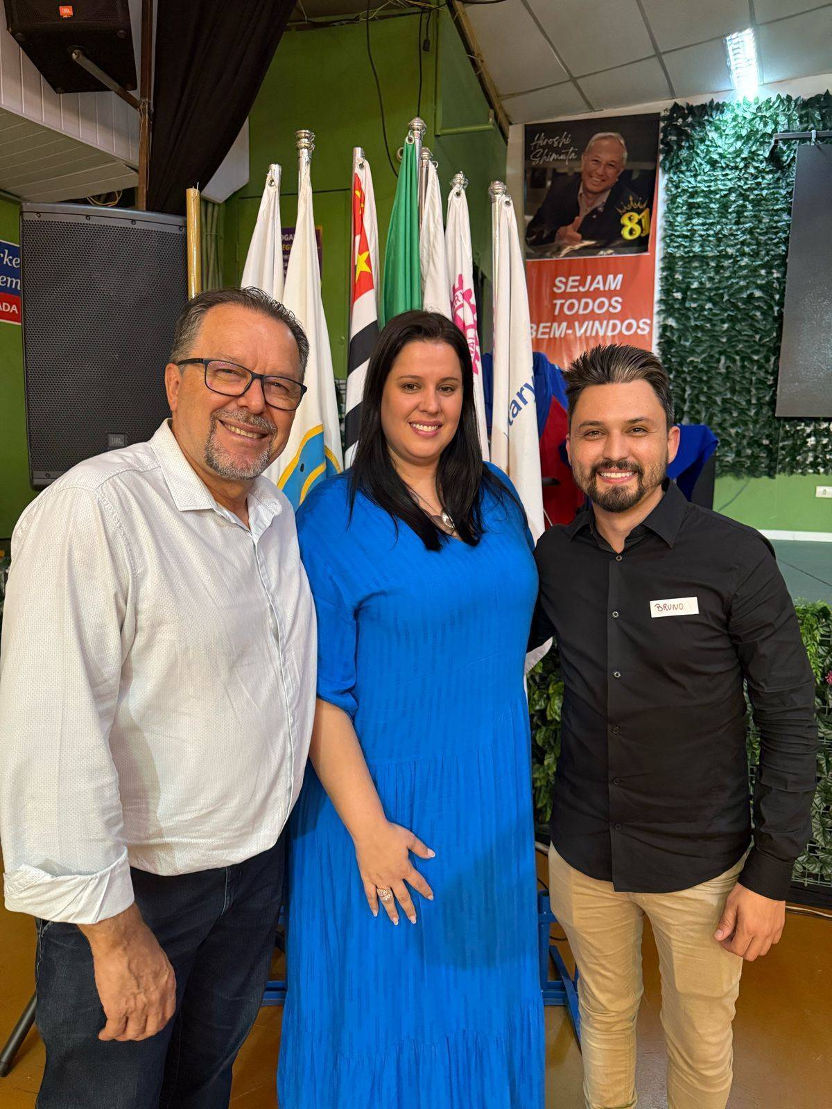 Bruno Maset é convidado pelo Governador Eleito 2025-26 do Distrito 4420 para assistir a palestra palestra 