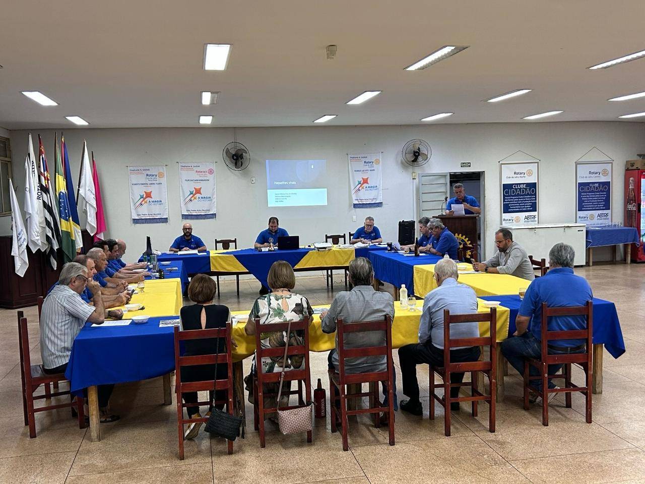 Rotary Club de Jahu - Centro realiza palestra com o tema "Hepatites Virais"
