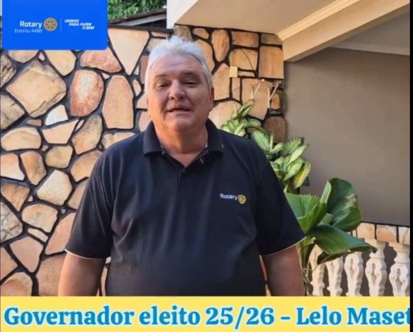 Governador. Eleito Lelo Maset tem um recado importante pra todos nós