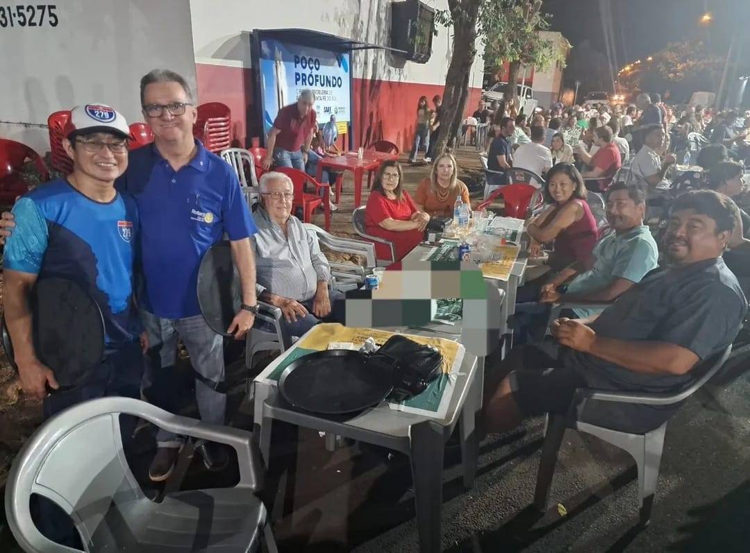 Rotary Club de Santa Fé do Sul participou da 5ª Quermesse do Lar de Idosos São Vicente de Paulo
