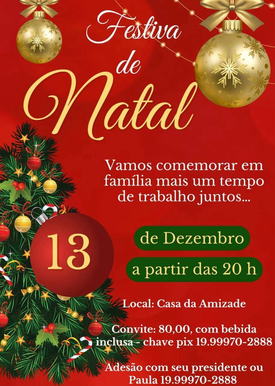 FESTIVA DE NATAL AFROP E ROTARYS CLUBS
