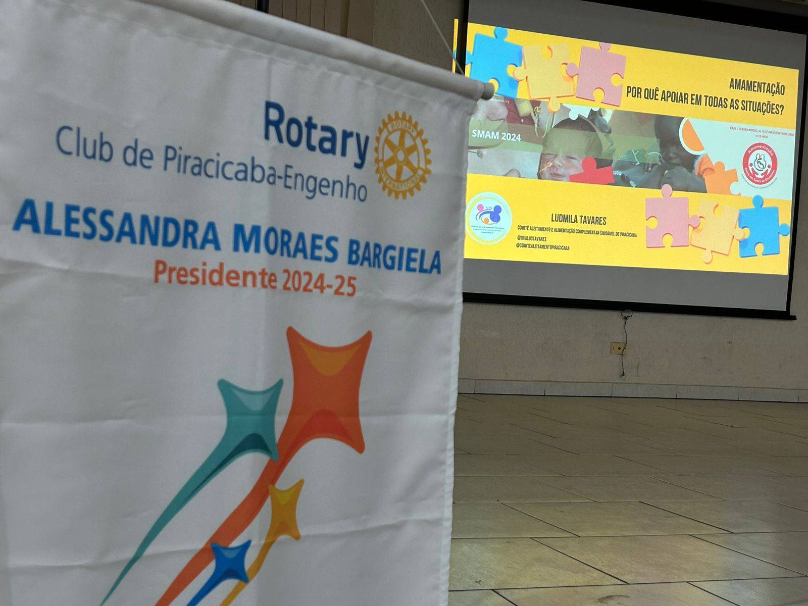 ALEITAMENTO MATERNO EM REUNIÃO CONJUNTA COM RIO DAS PEDRAS