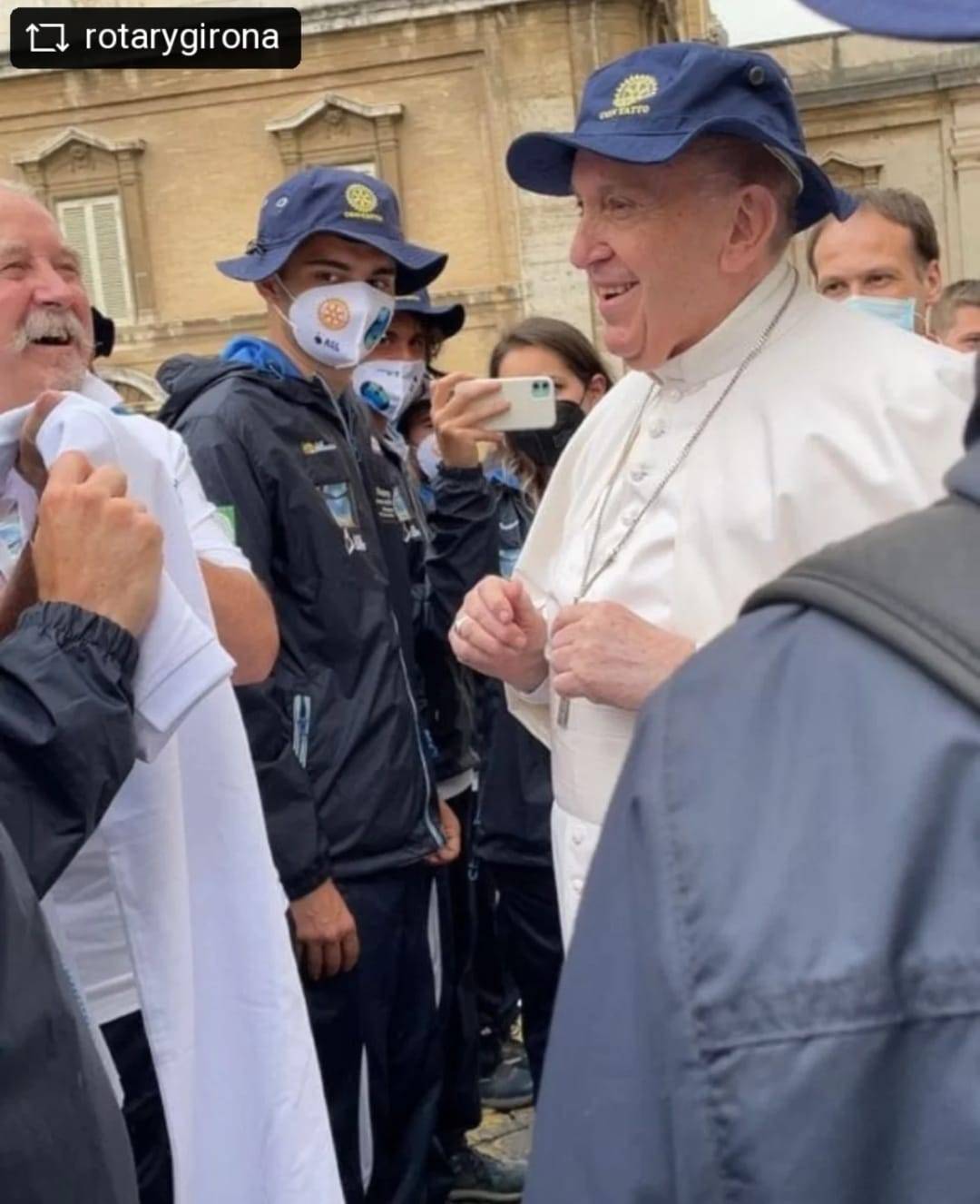 Rotary Club de Girona faz homenagem ao Papa Francisco