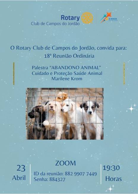 Palestra sobre Abandono Animal