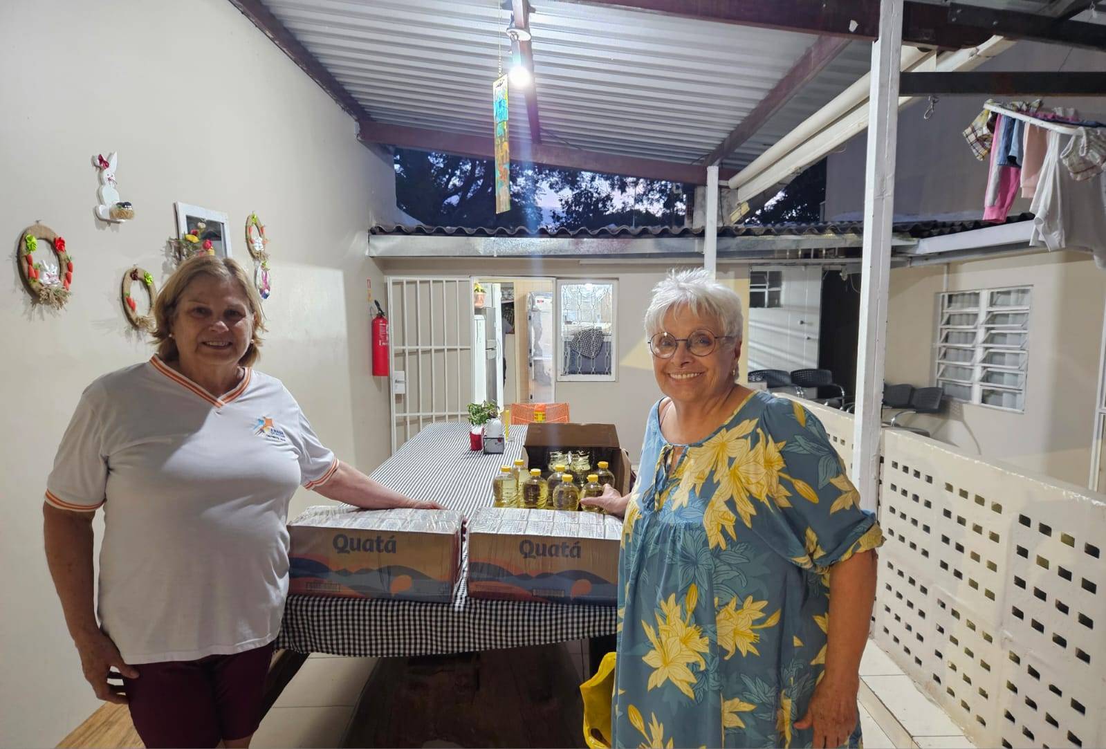 DOAÇÃO AO INSTITUTO VIDA POSITIVA VICK TAVARES. CASA DA AMIZADE DO BRASÍLIA-LESTE.