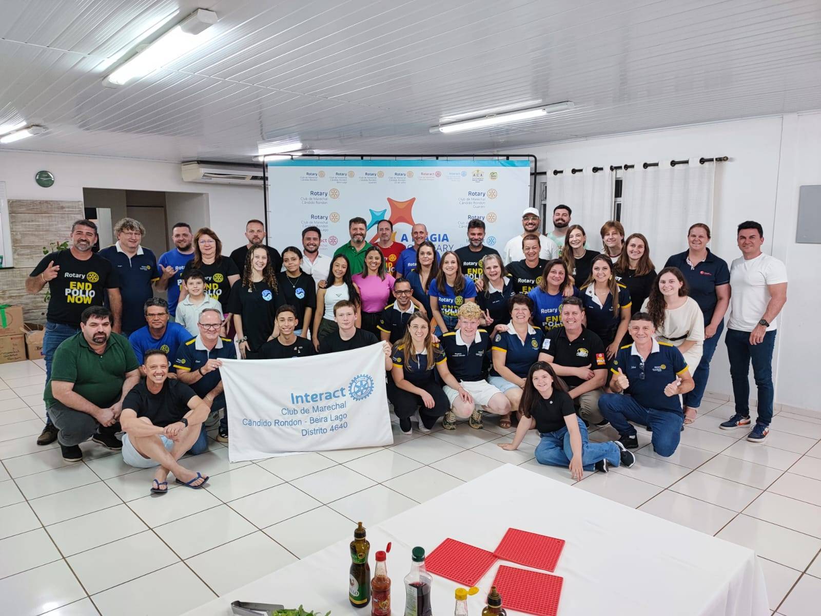 Reunião conjunta com o Interact e Club vizinho