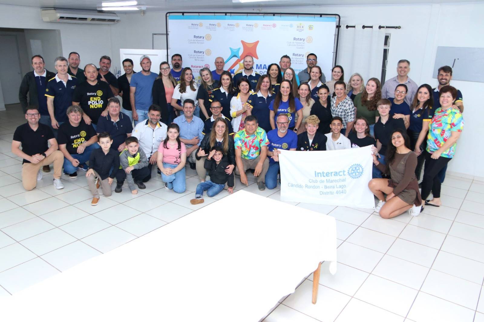 Reunião conjunta com o Rotaract