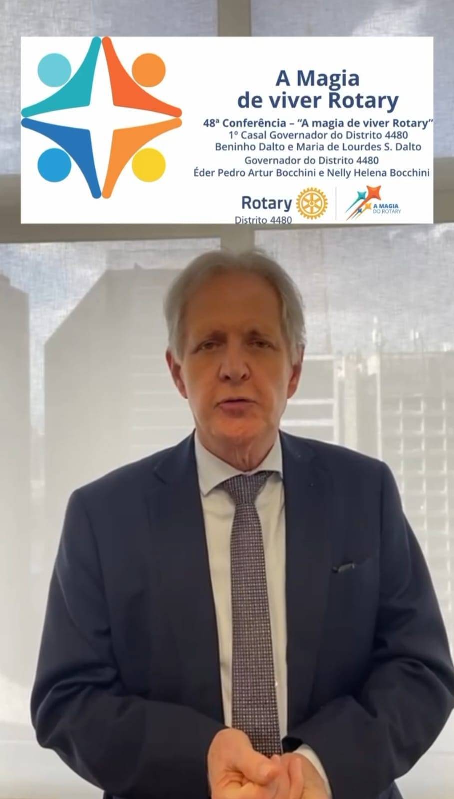 48ª Conferência Distrital em Olímpia, teremos a honra de receber o jornalista Augusto Nunes