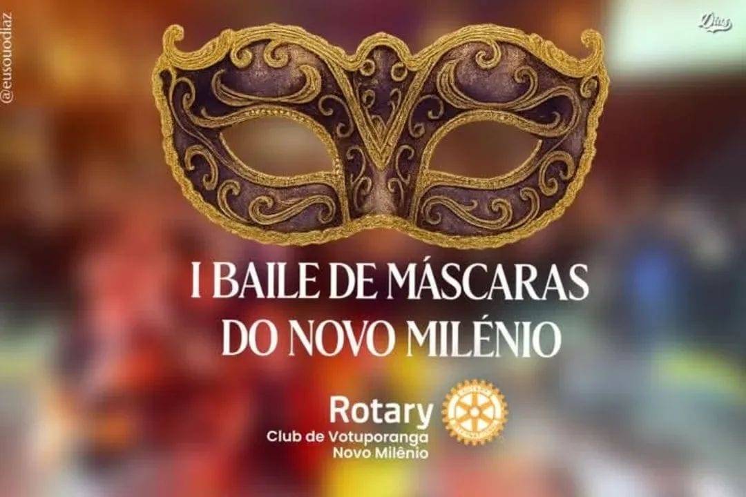 Rotary Club de Votuporanga - Novo Milênio realiza 1º Baile de Máscaras 