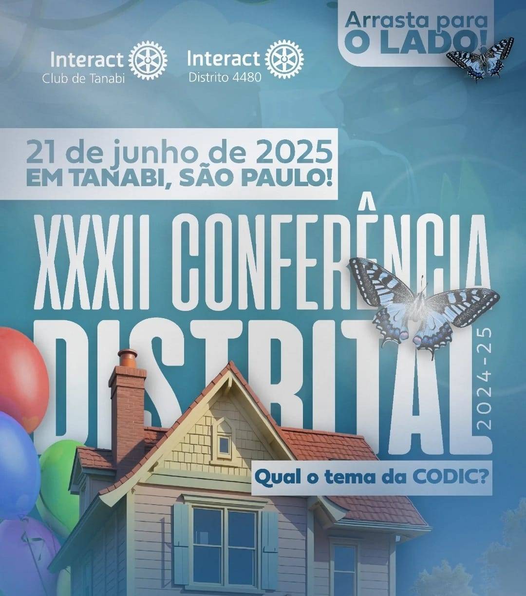 Interact Club do Distrito 4480 divulga a 32ª CODIC - Altas Aventuras