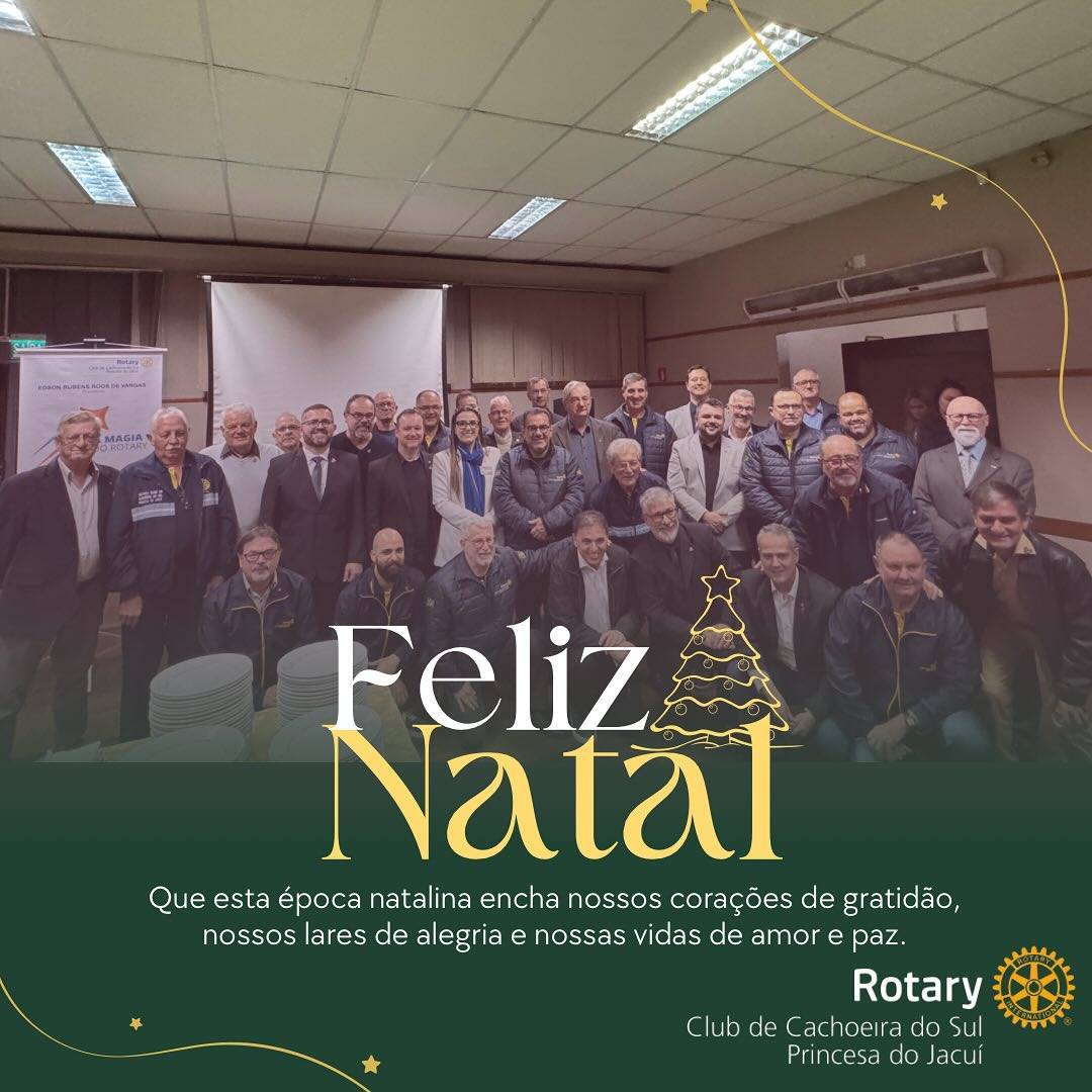 Neste Natal, renovamos nossos votos de fraternidade, união e serviço à comunidade