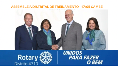 Assembleia Distrital de Treinamento 2025-26: um chamado à liderança que transforma