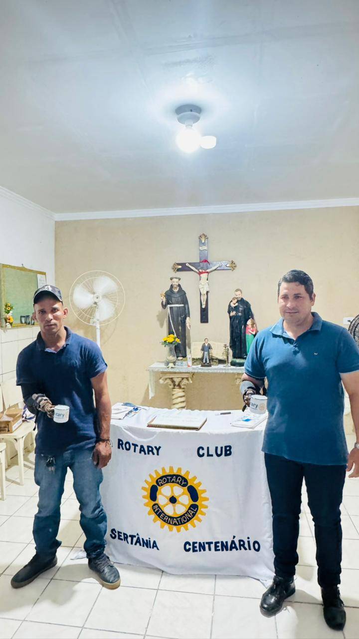 Participação do RC de Monteiro na entrega de 2 próteses LN4 pelo RC de Sertânia Centenário