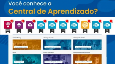 Excelência que se Reconhece: Rotary 4710 vai premiar os 10 líderes mais engajados na Central de Aprendizado durante a Conferência Distrital