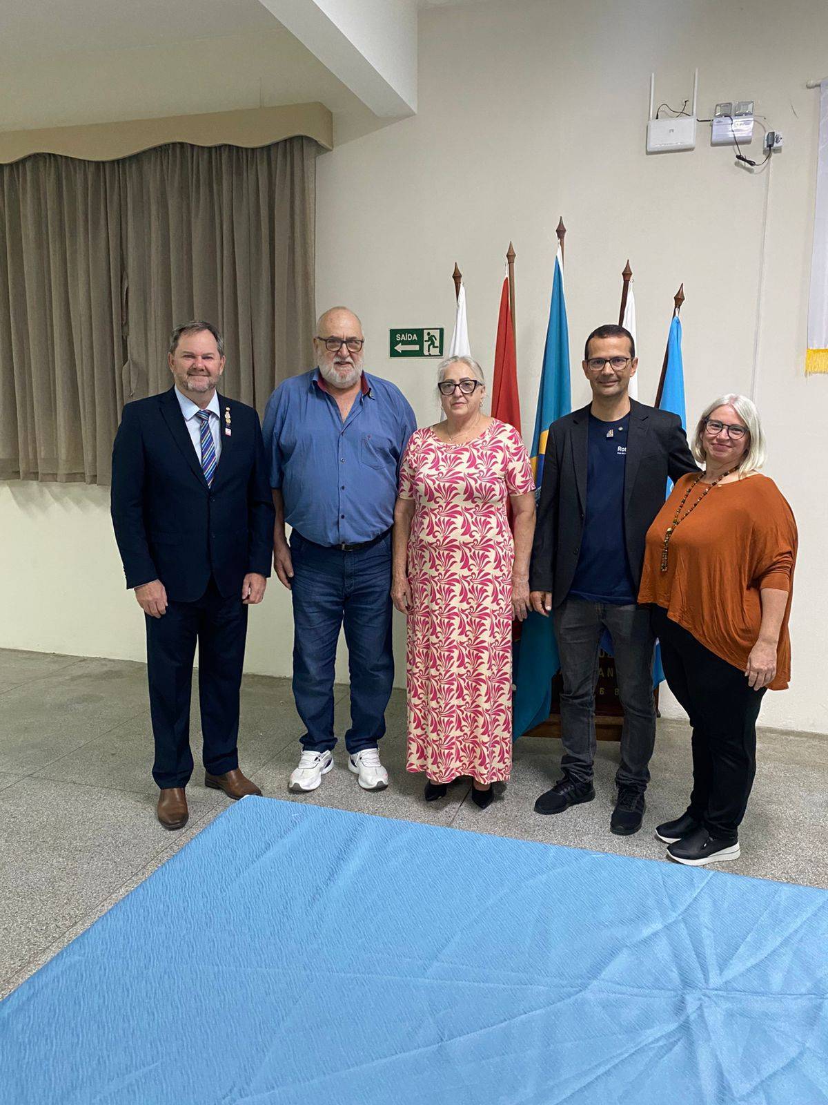 Admissão de Novo Associado - Paulino Parisotto