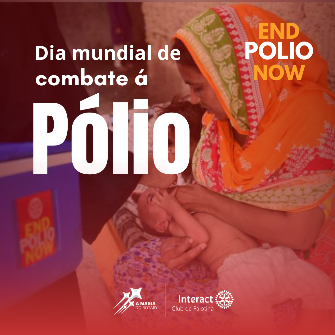 É fundamental lembrarmos que a vacinação é uma das armas mais poderosas que temos para erradicar essa doença. A poliomielite não é apenas uma questão de saúde, mas de solidariedade global. Cada dose aplicada representa um passo rumo a um futuro livre dessa enfermidade. Vamos nos unir na luta pela saúde de todos e garantir que cada criança tenha acesso à vacina. Com a magia do Rotary podemos fazer a diferença 💫