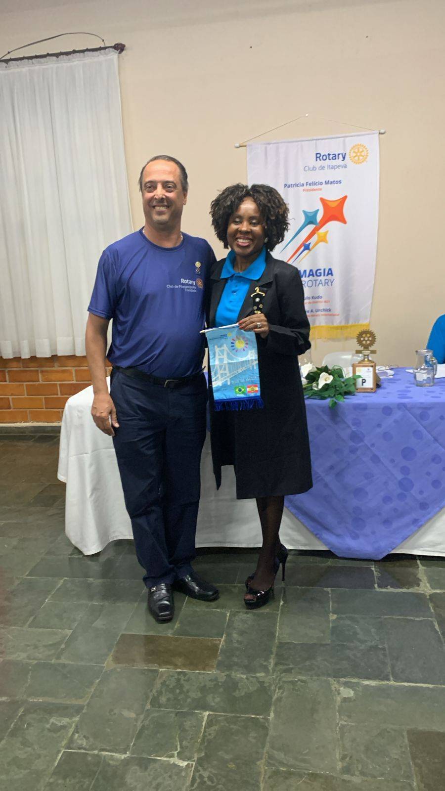 O Rotary conecta o mundo  