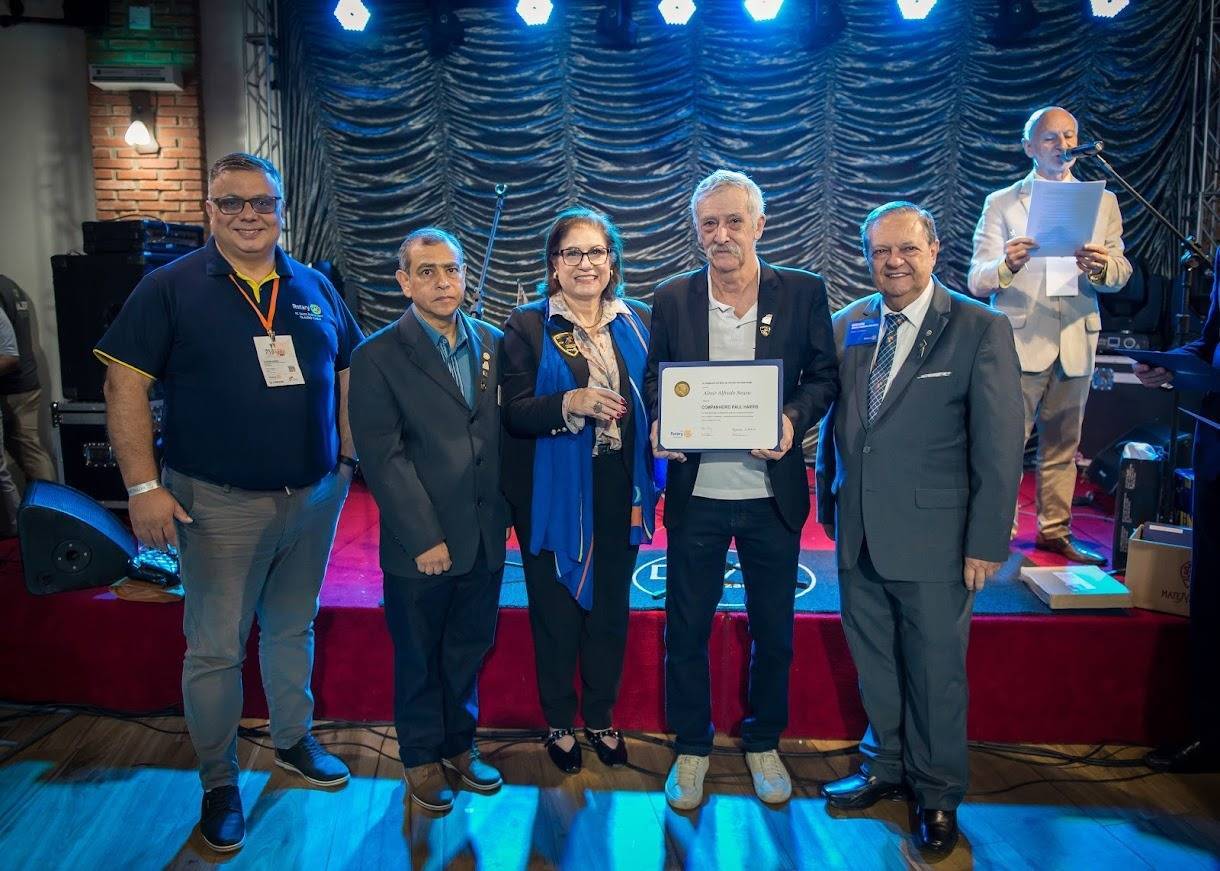 Almir Alfredo de Souza é companheiro Paul Harris