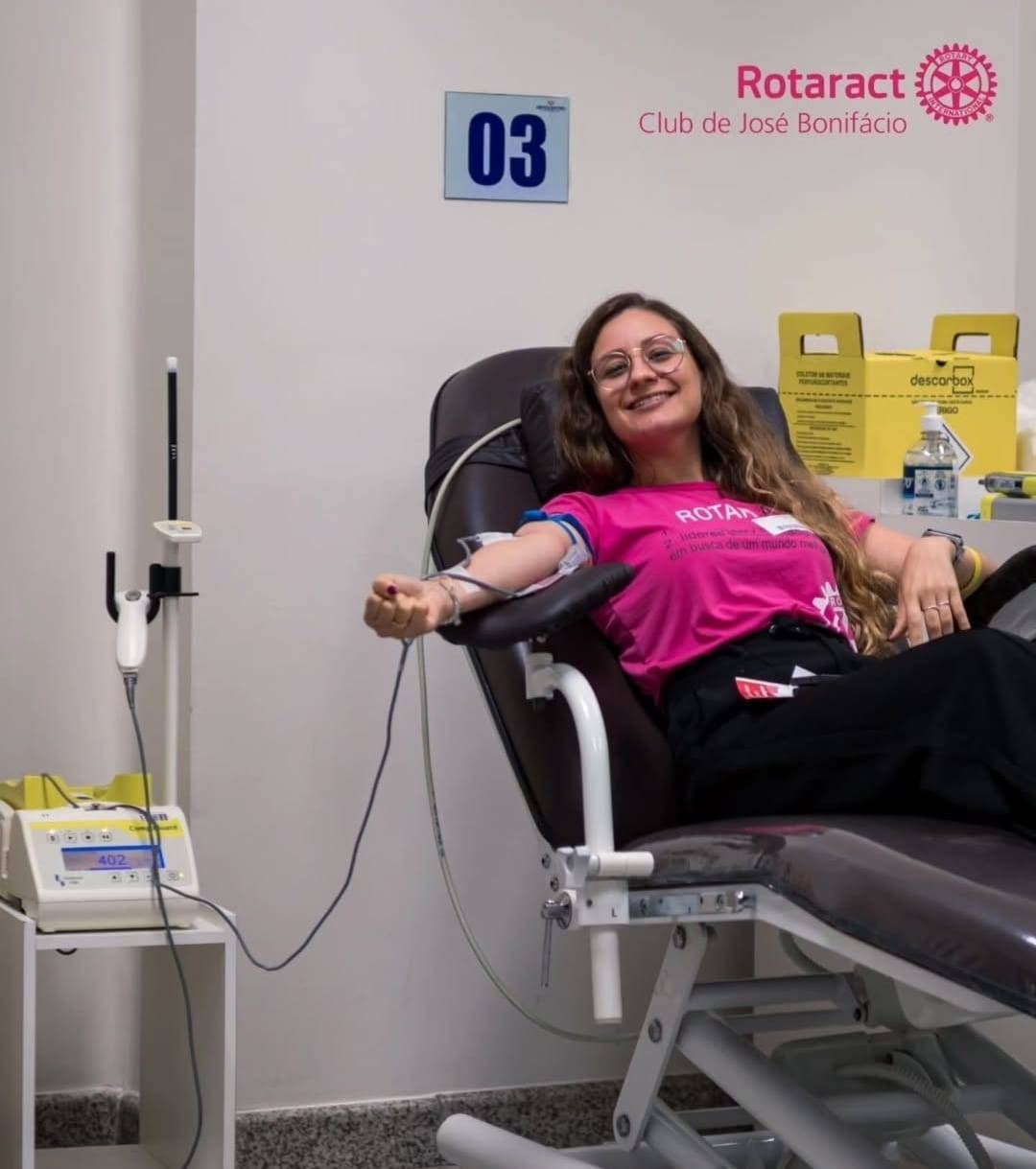 Rotaract Club de José Bonifácio realiza doação de sangue