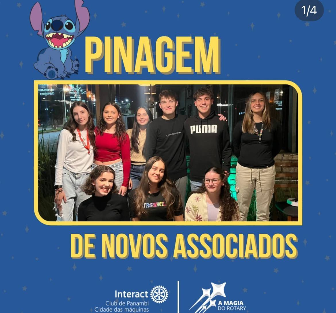 A pinagem dos novos associados foi realizada na pizzaria ViaNapolle, onde os associados viveram momentos de descontração e alegria, com comida e dinâmicas. 