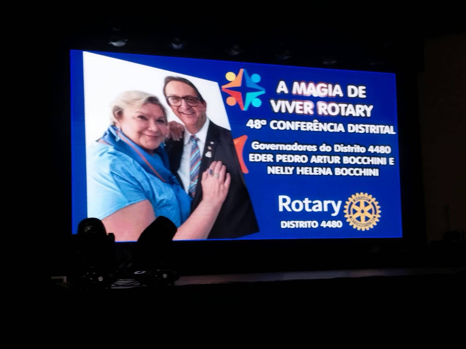Acontece a Abertura da 48 Conferência Distrital - A Magia de Viver Rotary - do Distrito 4480