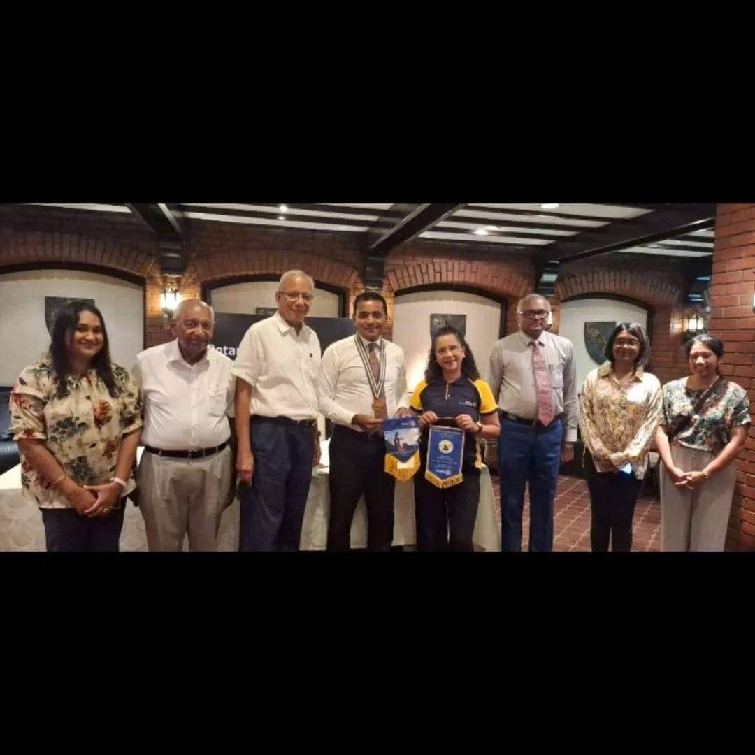 Rotary Club de Lins - Norte Realiza Uma Homenagem à União Global em Colombo - Sri Lanka