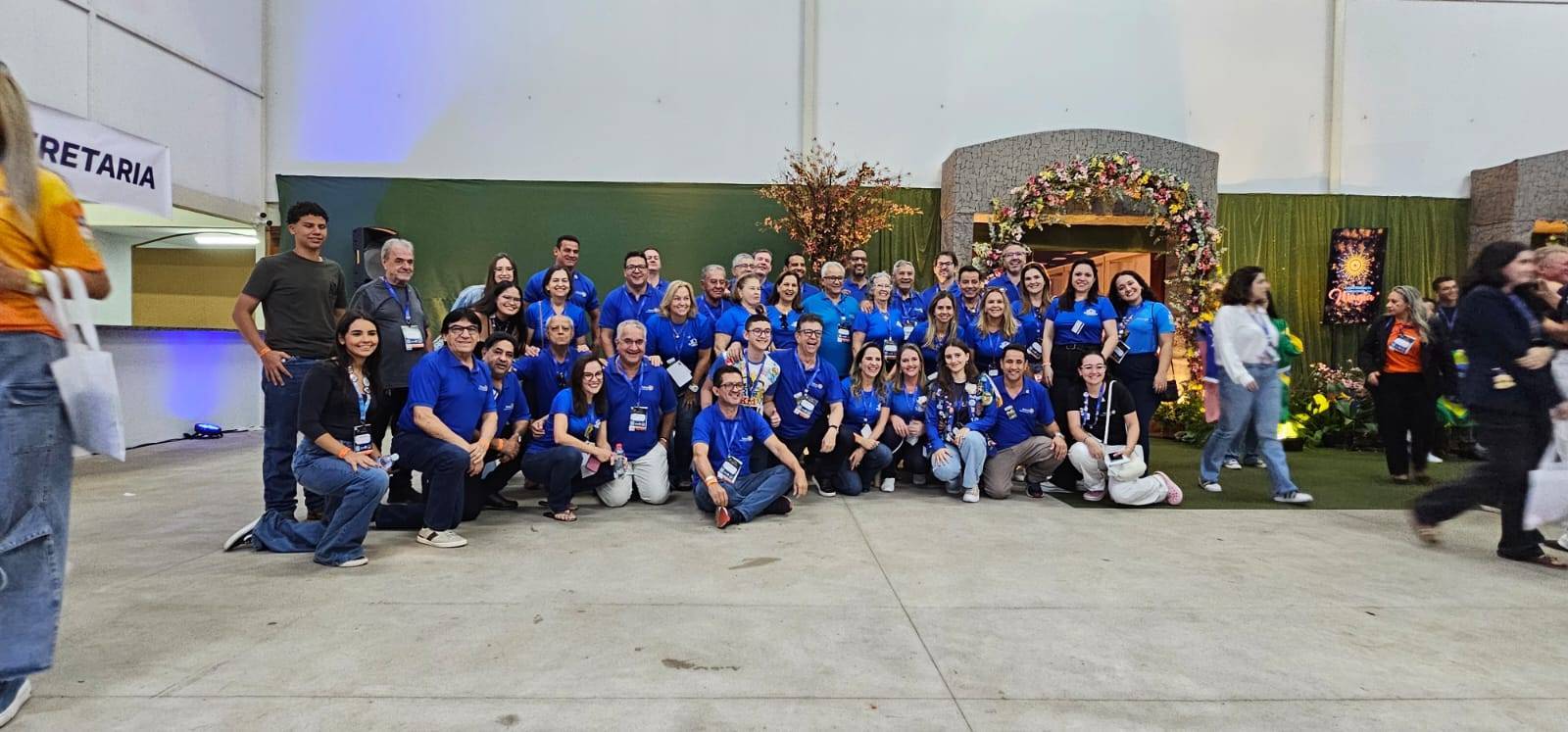 Família Rotária do RC de Rio Verde no Centro de Convenções DiRoma