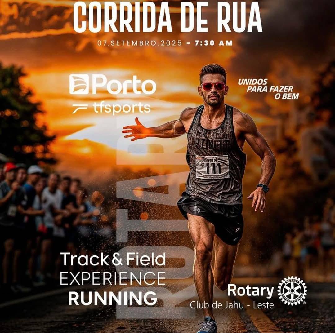 Participe da 4ª Edição da Corrida de Rua do Rotary Club de Jahu - Leste