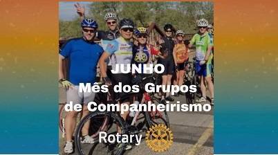 JUNHO MÊS DOS GRUPOAS DE COMPANHEIRISMO !