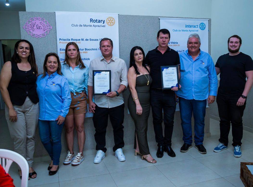 Rotary Club de Monte Aprazível realiza reunião ordinária