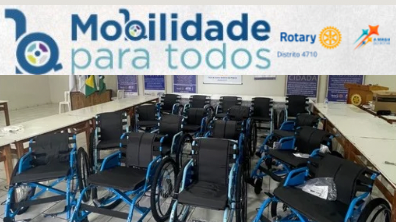 Mobilidade para Todos: Rotary transforma vidas com a doação de cadeiras de rodas no Norte do Paraná