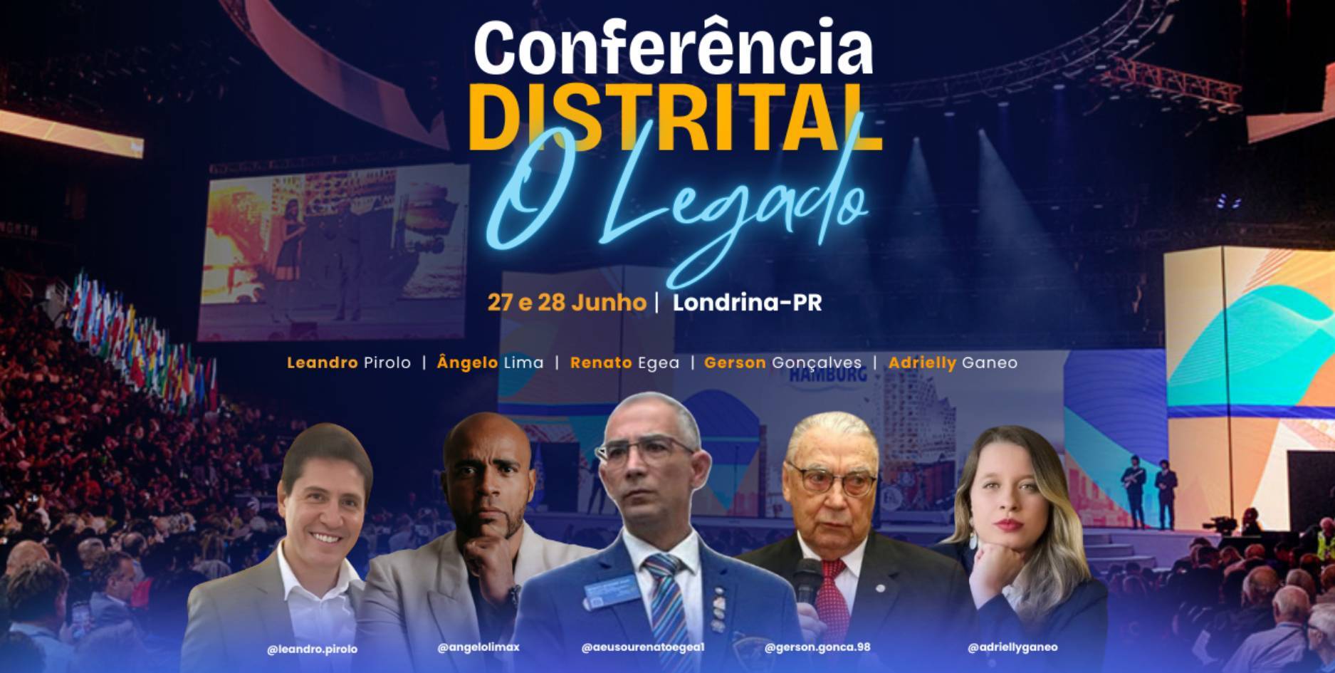 Conheça os Palestrantes que Vão Transformar a Conferência Distrital do Rotary 2025