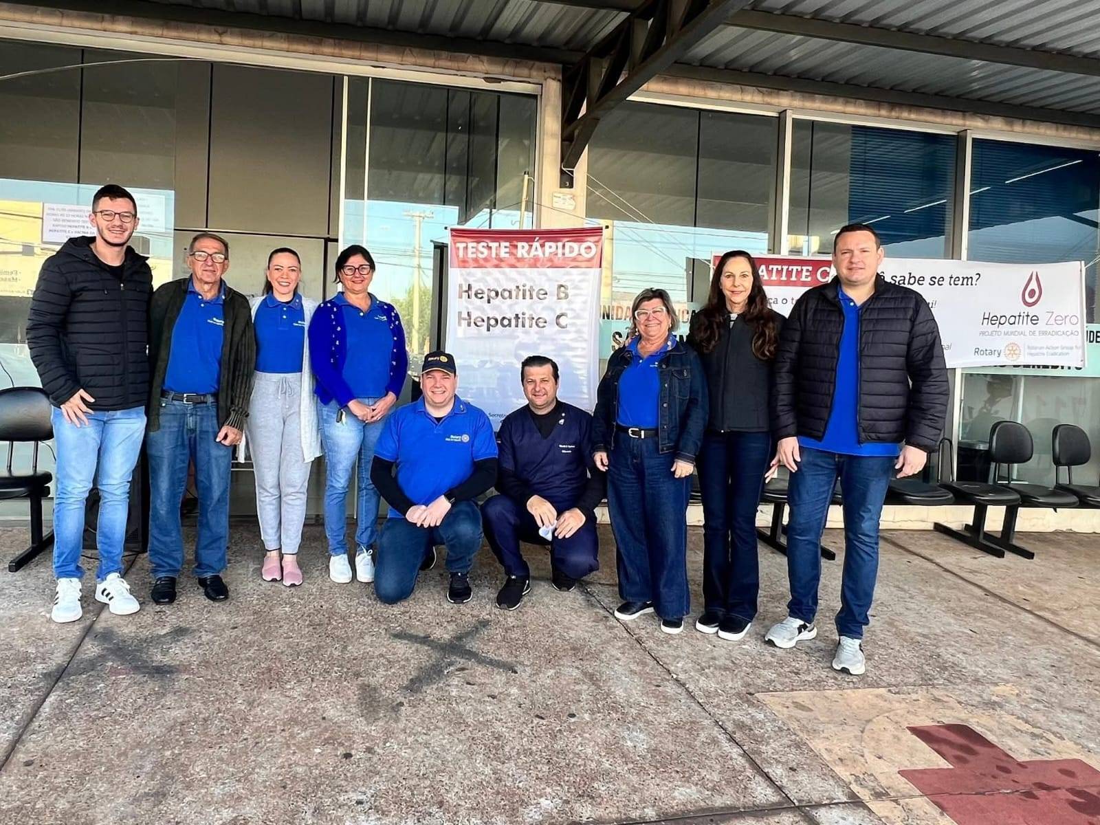 Rotary Club de Itápolis realiza Campanha “Hepatite Zero”