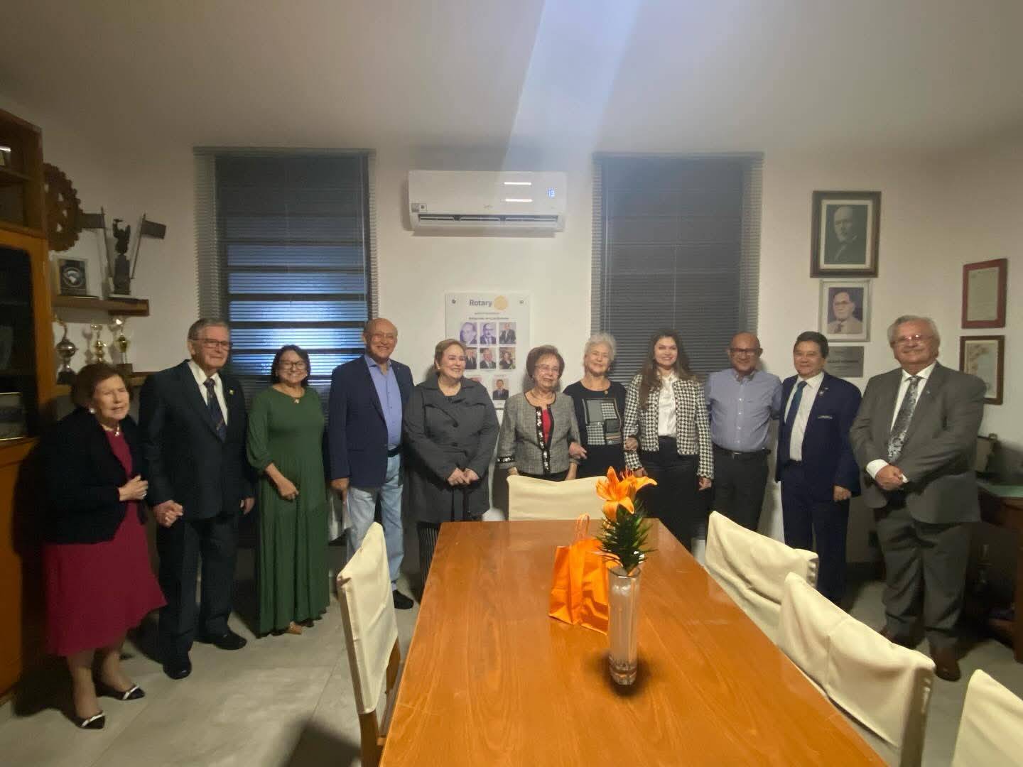 Rotary Club de São José do Rio Preto com a inauguração da Sala Acervo Histórico Casa do Rotary