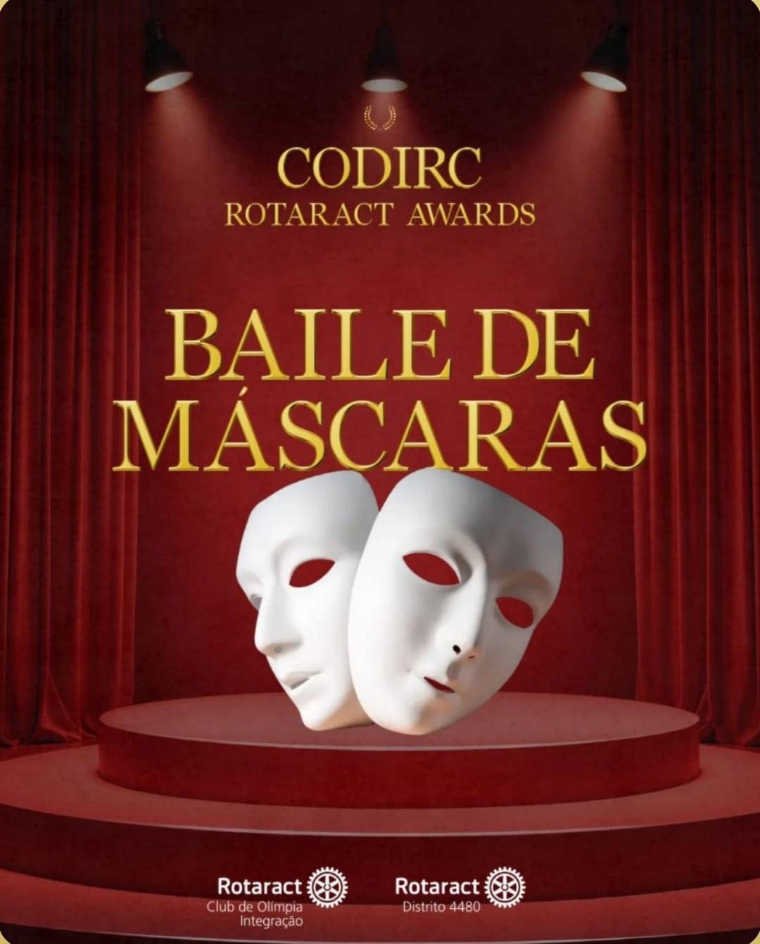 Rotaract 4480 divulga a grande festa da 39ª CODIRC – Rotaract Awards!
